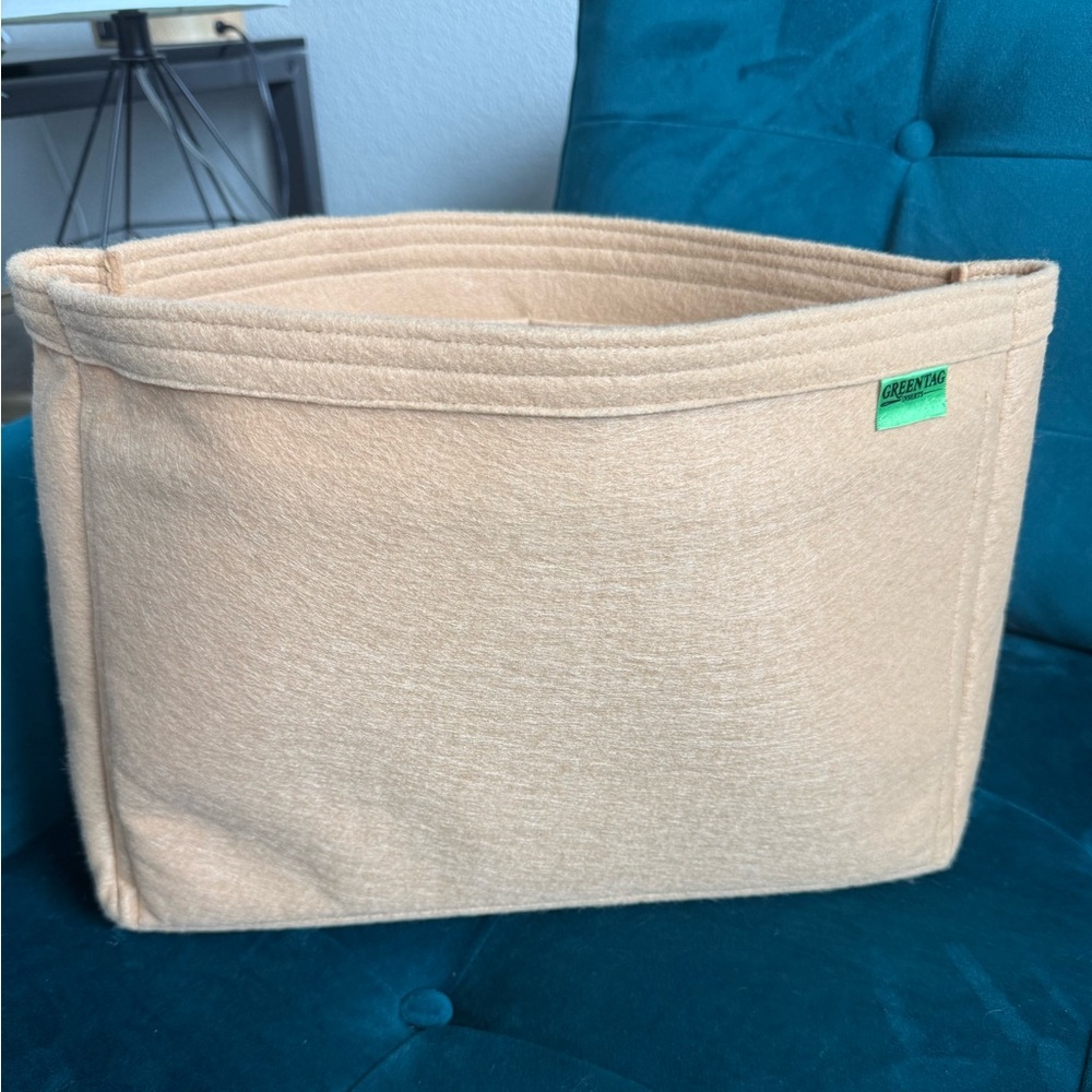 GreenTag Insert - Bag Organizer for Coach Juliet 38 in Iced Coffee